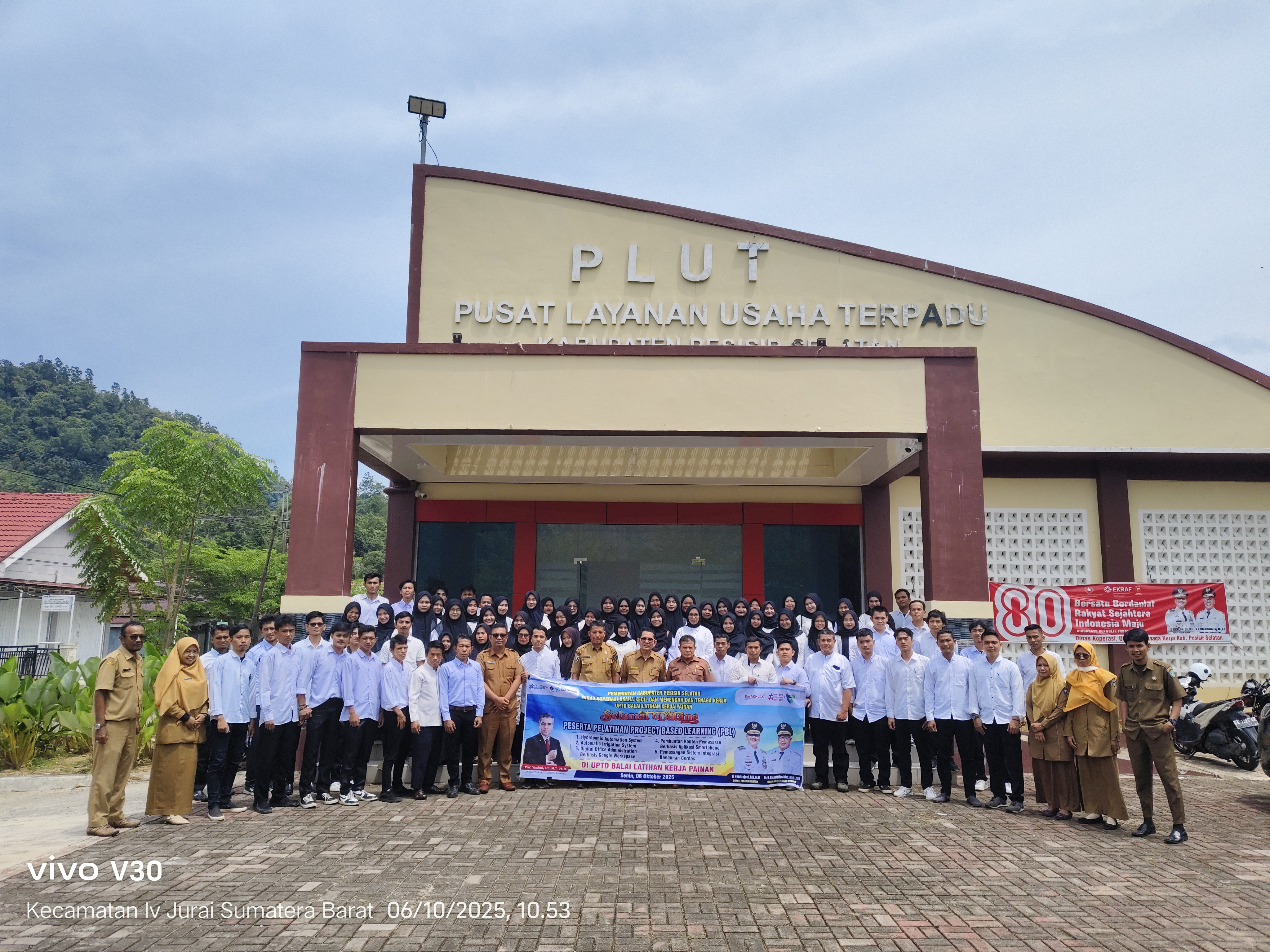 Pembukaan Pelatihan Project Based Learning UPTD BLK Painan
